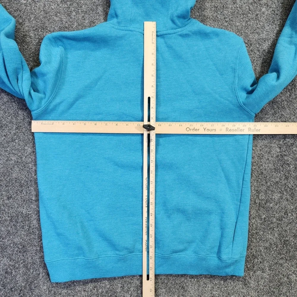 Ariat Hoodie Boys 18 Blue Pullover Western Graphic Kangaroo Pocket Sweatshirt